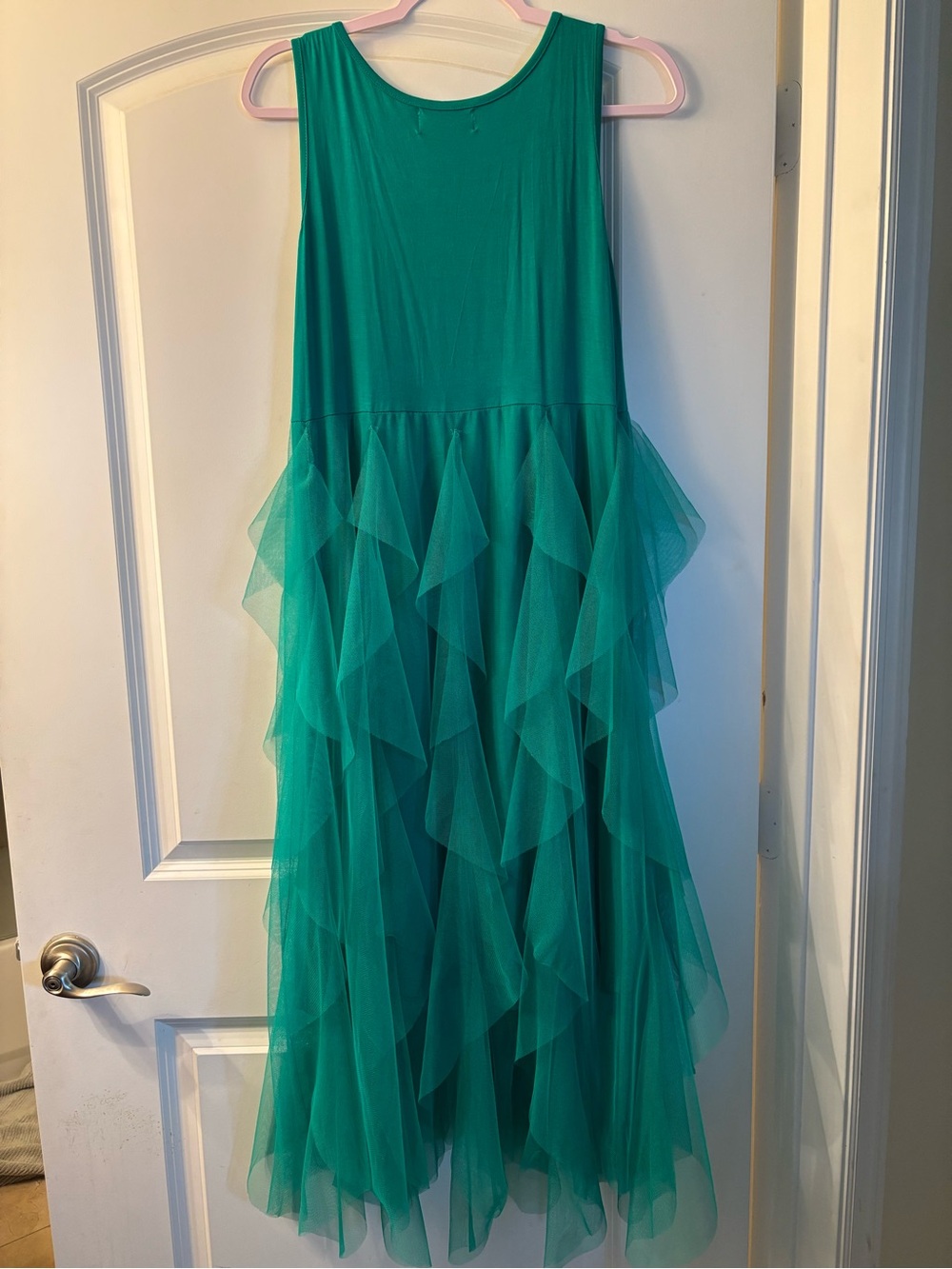 Kate Hewko Sleeveless Dress In Emerald Green Size Medium NWT